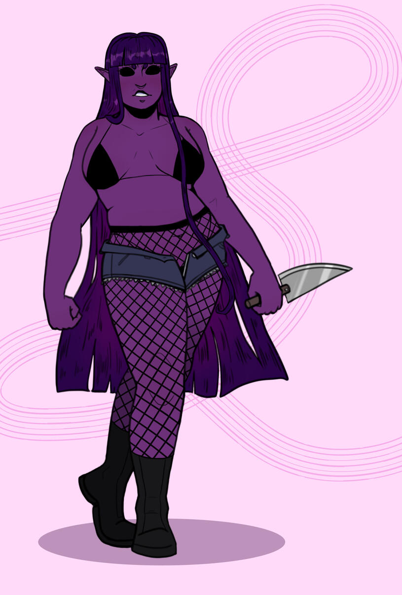 Oh No! She Has A Knife!! Oh No! She Has A Knife!!